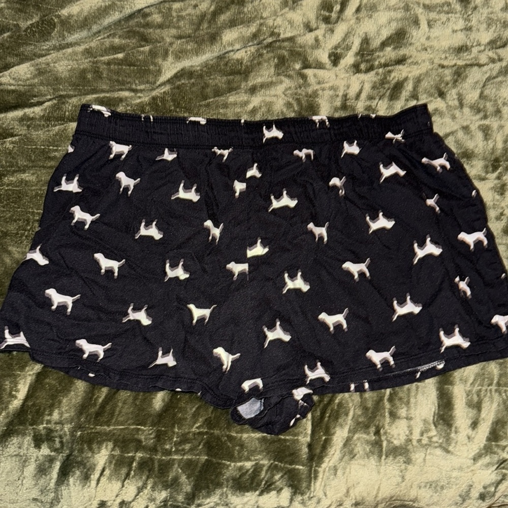 VS Pink Dog Boxer Sleeping Shorts - Picture 3 of 3
